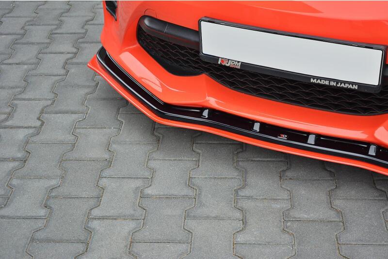 Diffusor Frontlippe Frontspoiler V.4 für Toyota GT86 Facelift Hochglanz schwarz