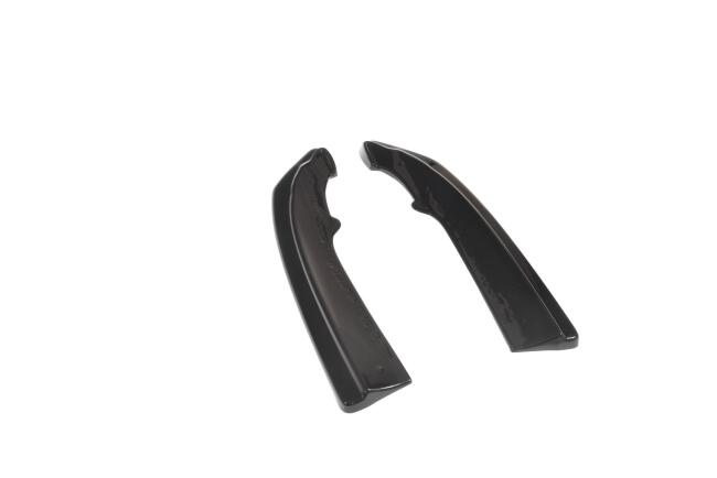 Maxton Design Diffusor Flaps für Mercedes E-Klasse W207 / C207 Coupe AMG-Line Hochglanz schwarz
