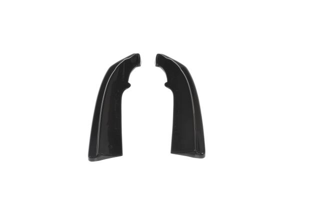 Maxton Design Diffusor Flaps für Mercedes E-Klasse W207 / C207 Coupe AMG-Line Hochglanz schwarz