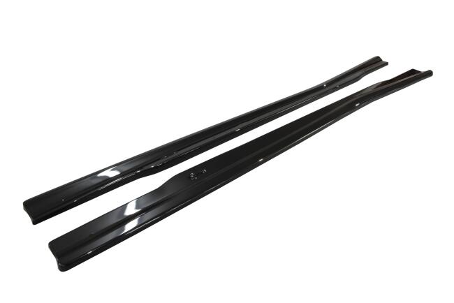 Maxton Design Seitenschweller (Paar) für Mercedes E63 AMG W212 Hochglanz schwarz