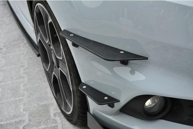 Maxton Design Street Pro Stoßstangen Flaps Wings für Ford Fiesta ST Mk7 Facelift