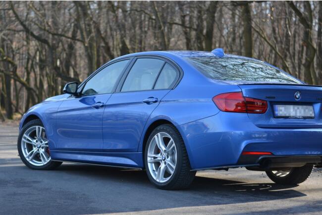 Maxton Design Seitenschweller (Paar) für BMW 3er F30 M-Paket Limousine (2011-2018) Hochglanz schwarz