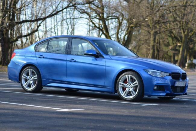 Maxton Design Seitenschweller (Paar) für BMW 3er F30 M-Paket Limousine (2011-2018) Hochglanz schwarz