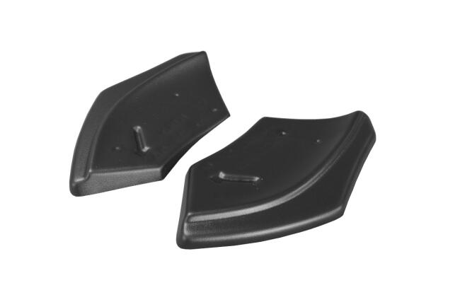 Maxton Design Diffusor Flaps für VW Scirocco 3 R Facelift Hochglanz schwarz