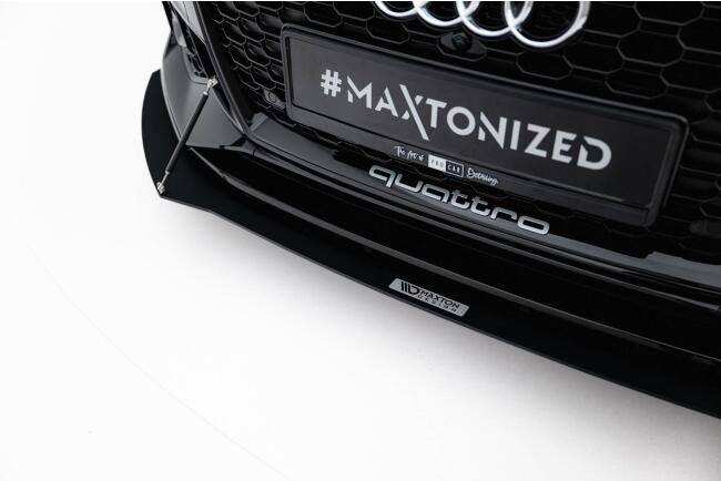 Maxton Design Street Pro Frontlippe für Audi RS5 B9 F5 Coupe / Sportback