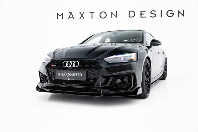 Maxton Design Street Pro Frontlippe V.2 für Audi RS5 B9 F5 Coupe / Sportback