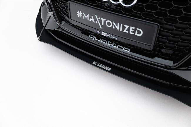 Maxton Design Street Pro Frontlippe V.2 für Audi RS5 B9 F5 Coupe / Sportback