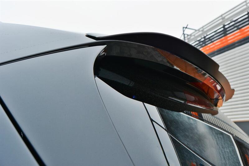 Maxton Design Heckspoiler Lippe für BMW X5 F15 M50d Hochglanz schwarz