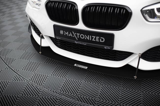 Maxton Design Street Pro Frontlippe V.2 für BMW 1er F20 / F21 M Power Facelift