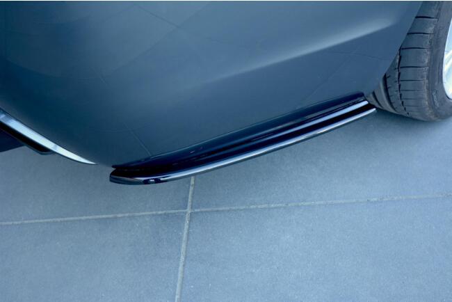 Maxton Design Diffusor Flaps für BMW 5er E60 / E61 M Paket Hochglanz schwarz