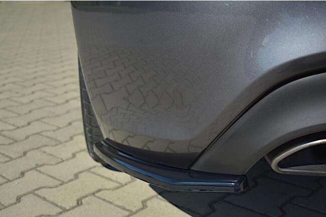 Maxton Design Diffusor Flaps für Hyundai Genesis Coupe Mk1 Hochglanz schwarz