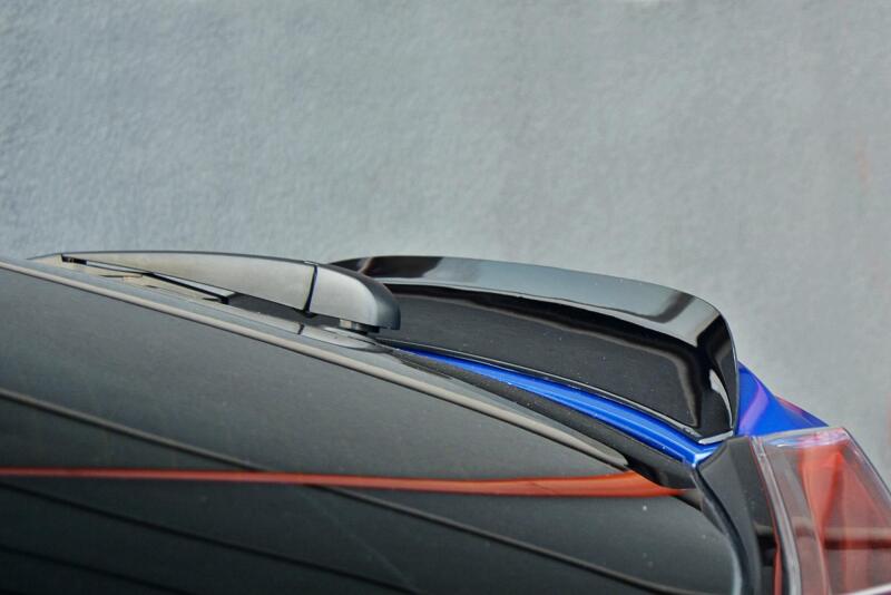 Spoiler Heckspoiler Lippe für Toyota C-HR Hochglanz schwarz