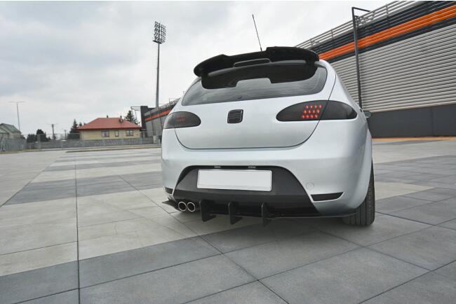 Maxton Design Street Pro Heckdiffusor V.2 für Seat Leon 2 (Typ 1P) Cupra / FR