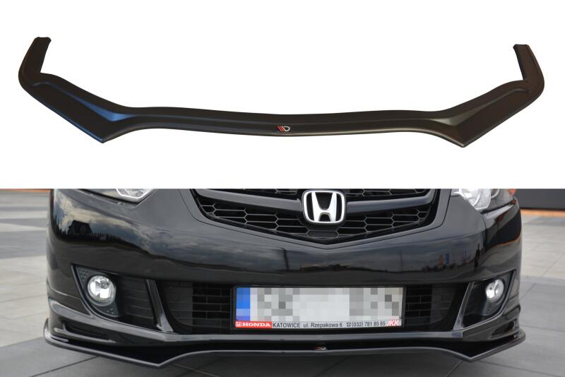 Diffusor Frontlippe Frontspoiler für Honda Accord VIII Mk8 Type-S (CU) Hochglanz schwarz
