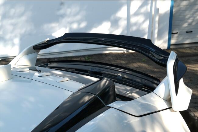 Maxton Design Heckspoiler Lippe V.2 für Honda Civic X Mk10 Type R Hochglanz schwarz