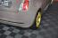 Maxton Design Diffusor Flaps für Fiat 500 Hatchback vor Facelift Hochglanz schwarz