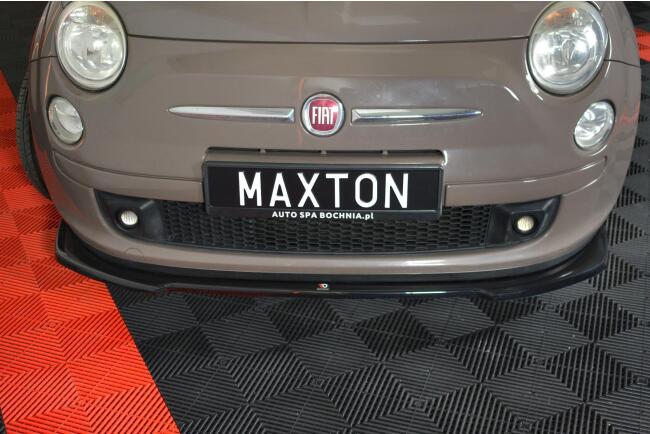 Maxton Design Frontlippe V.2 für Fiat 500 Hatchback...