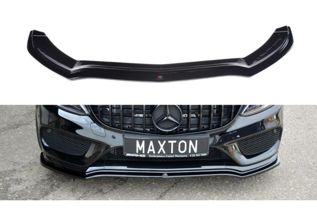 Maxton Design Frontlippe V.1 für Mercedes C43 AMG...