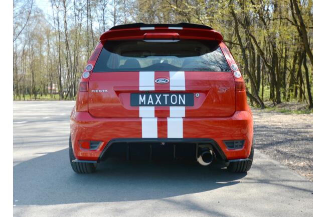 Maxton Design Diffusor Flaps für Ford Fiesta ST Mk6 Hochglanz schwarz