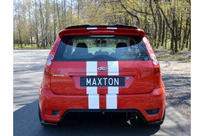 Maxton Design Heckspoiler Lippe V.1 für Ford Fiesta ST Mk6 Hochglanz schwarz