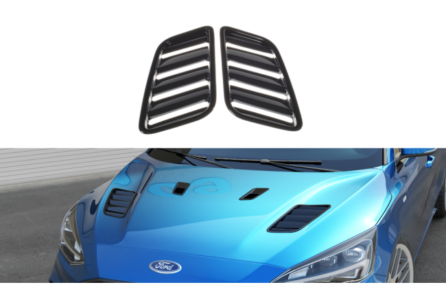 Maxton Design Motorhauben Luftschlitze für Ford...
