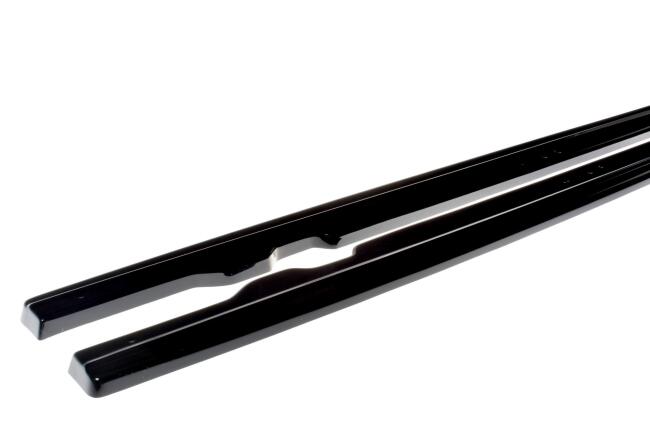 Maxton Design Seitenschweller (Paar) für Mini Cooper S Mk3 (F56) Hochglanz schwarz