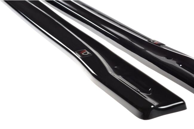 Maxton Design Seitenschweller (Paar) für Lexus GS 300 Mk3 Hochglanz schwarz