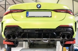 Maxton BMW 4er G22 / G23 M-Paket Heckdiffusor Montage